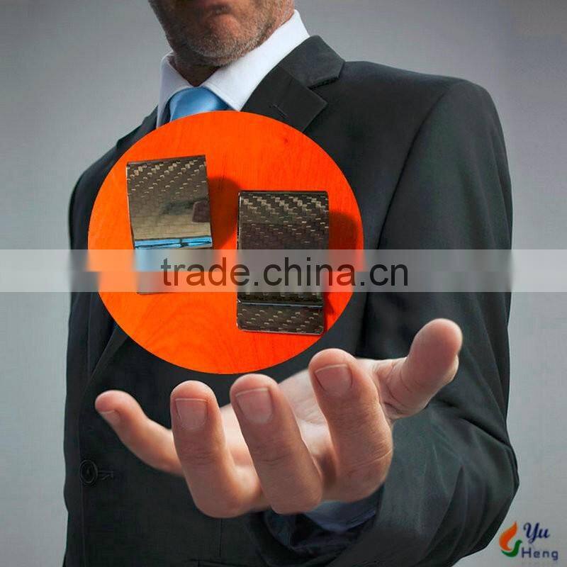 carbon fiber Material and Unisex Gender carbon money clip