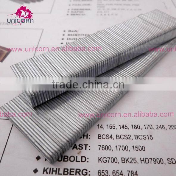 manufacture galvanized wooden staples 90 series wooden staple nails