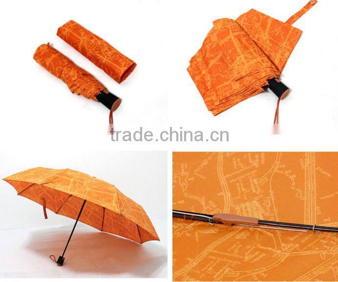 Best price auto plastic umbrellas 3 fold