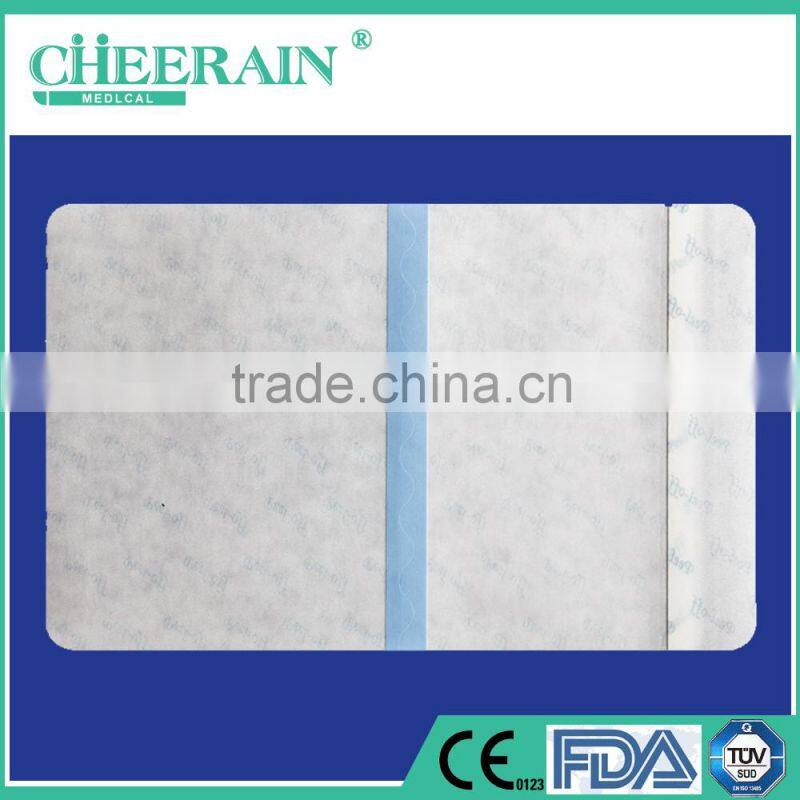 Hot sale polyurethane film dressing adhesive wound dressing /plaster