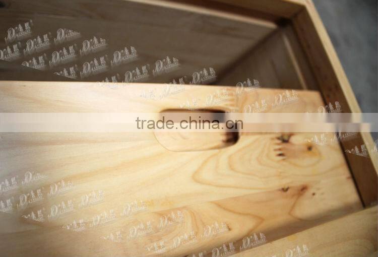 China manufacturer custom small wooden tool box, wooden crate box