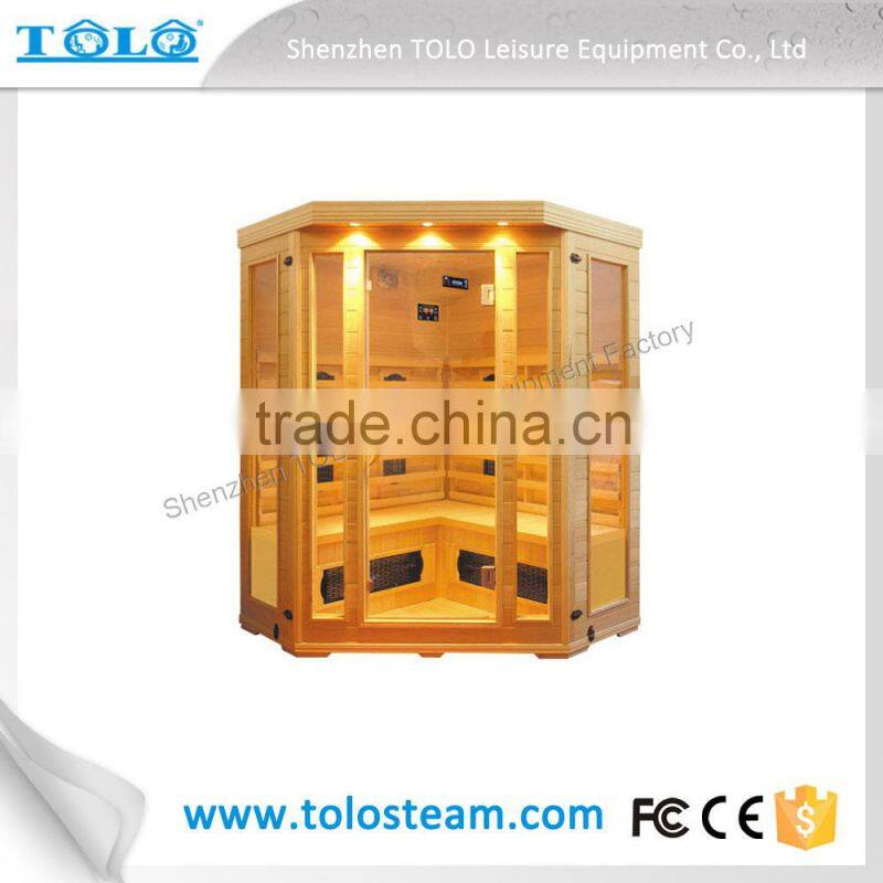 Wholesale Indoor Infrared Sauna with Computer Control Panel