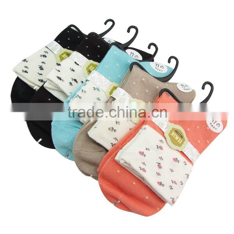 2015 Autumn cotton socks relent cotton socks for women bamboo socks organic wholesale