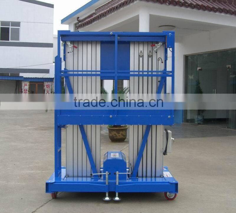 12m aluminium hydraulic alloy lifting platforms