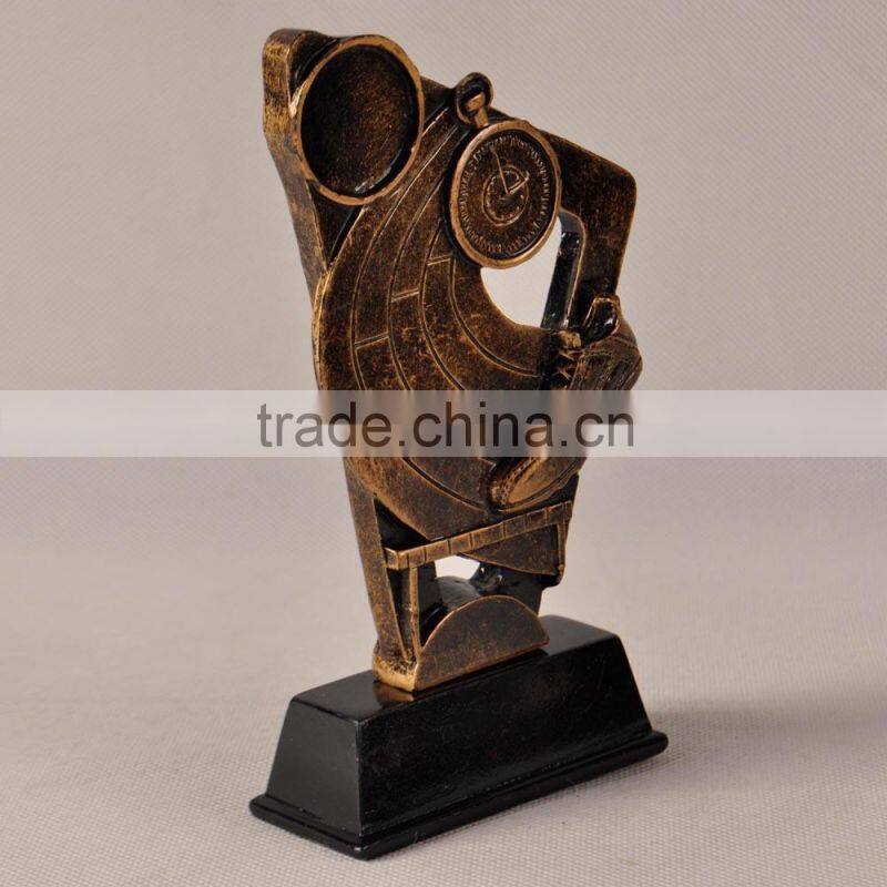 Sports trophy cup track field trophy cup polyresin artware