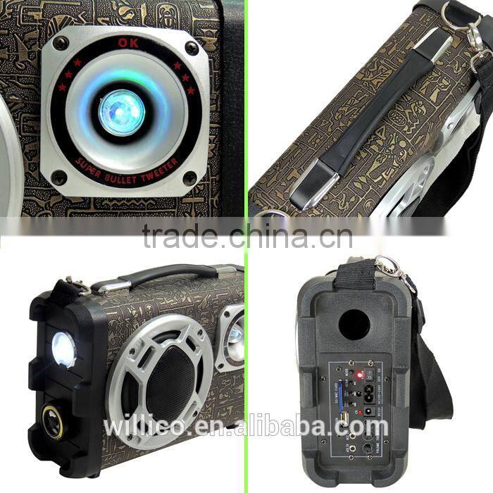 2016 hot sale portable mini speaker with handle