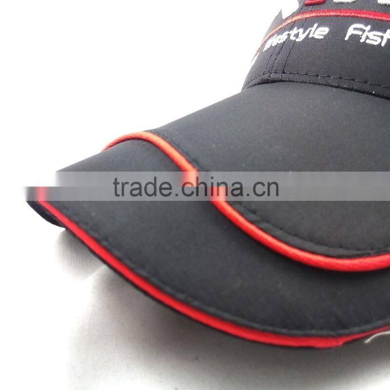 Wholesale 3D Embrossed sports cap Stitching serging caslon baseball cap