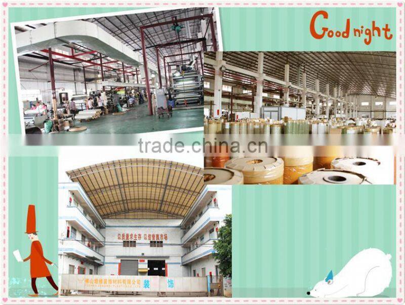 laminate matt color embossed decorative pvc self adhesive film