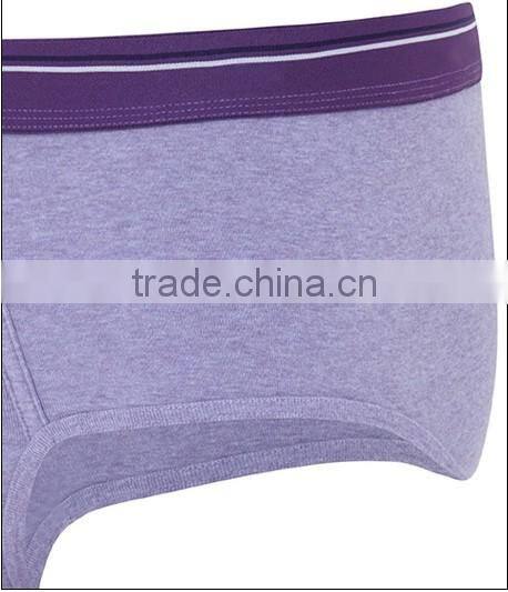 excellent quality organic cotton men sexy brief underwear