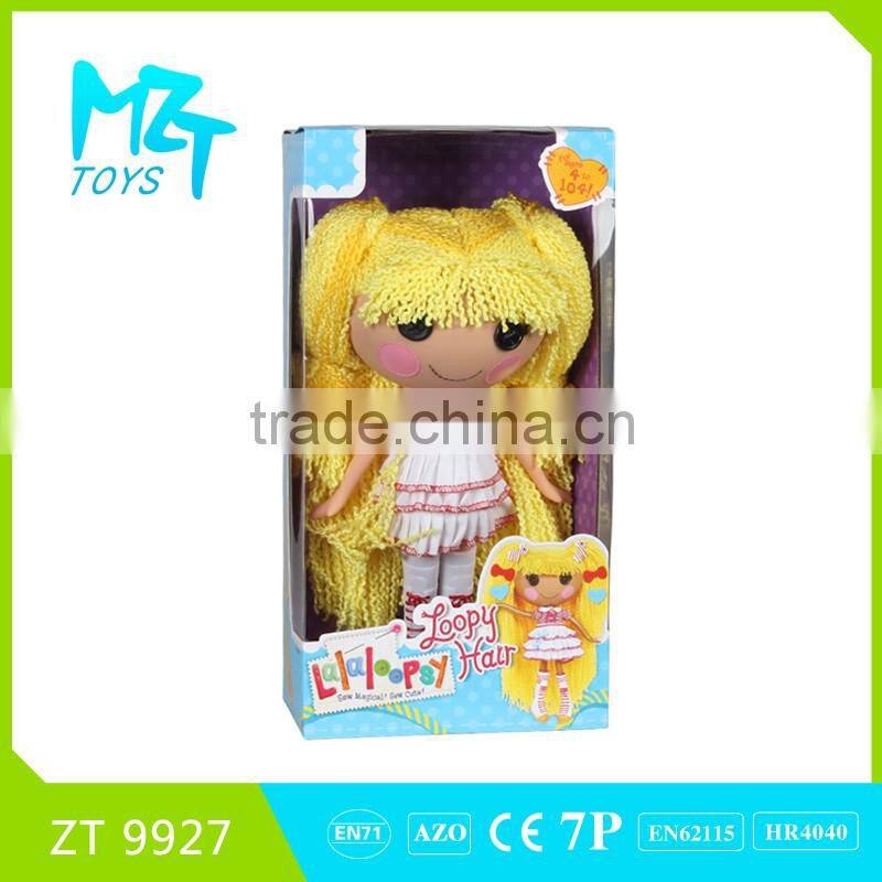 New !Eco-friendly Button Girl( the wool doll series)barbie doll (2 model mixed)