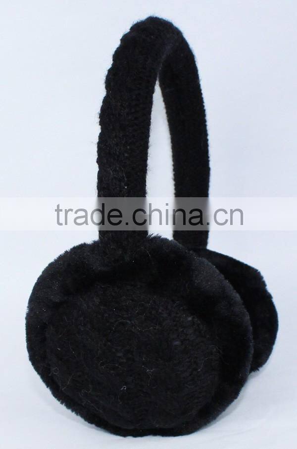 Winter warm music plush headphones high quality earphones headphones headset for girls