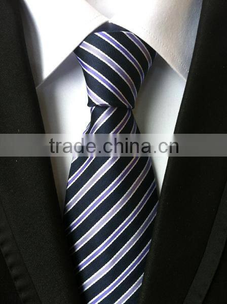 960 Needle small stripes men's fashion polyster neckties