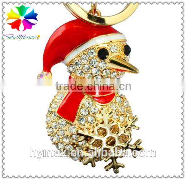 hot sales Christmas gift metal custom keychain