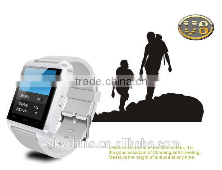New products ! cheapest price. China Cheap Android Smart Watch U8 1.48inch TFT touch Sreen OEM Watch Phone