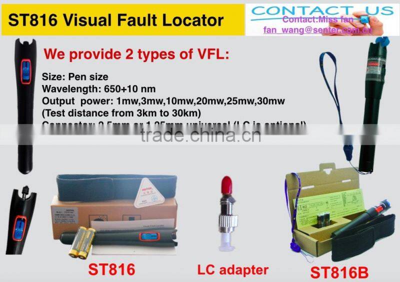 ST816B Red Light Source/optical fiber installation and maintenance/VFL