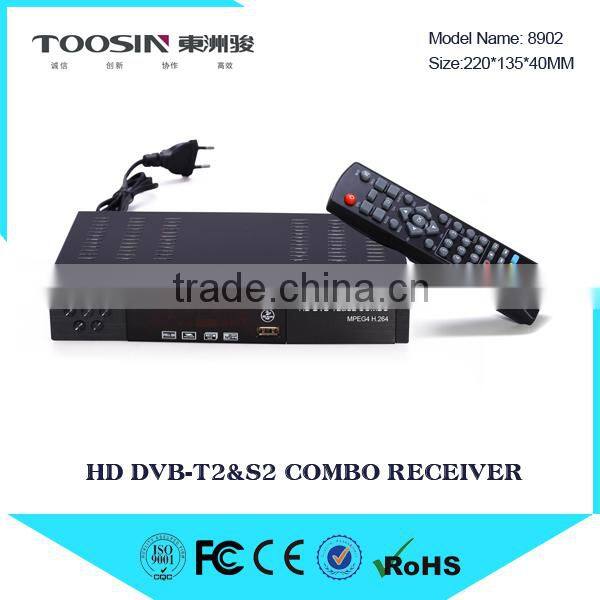 TOOSIN/VMADE combo hd dvb t2 s2 receiver