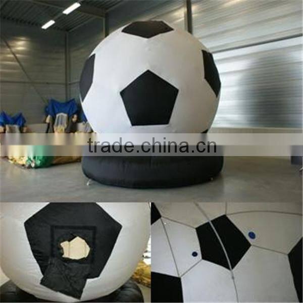 hot sale custom PVC inflatable funny football, inflatable advertising soccer ball for kids