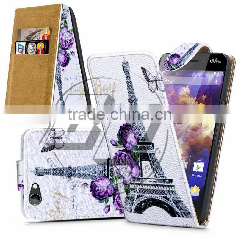 For Wiko Highway Sings High Quality Print Flip PU Leather Case Cover Moible Phone Case