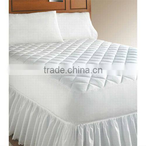 100% cotton, 6" quilting mattress pad