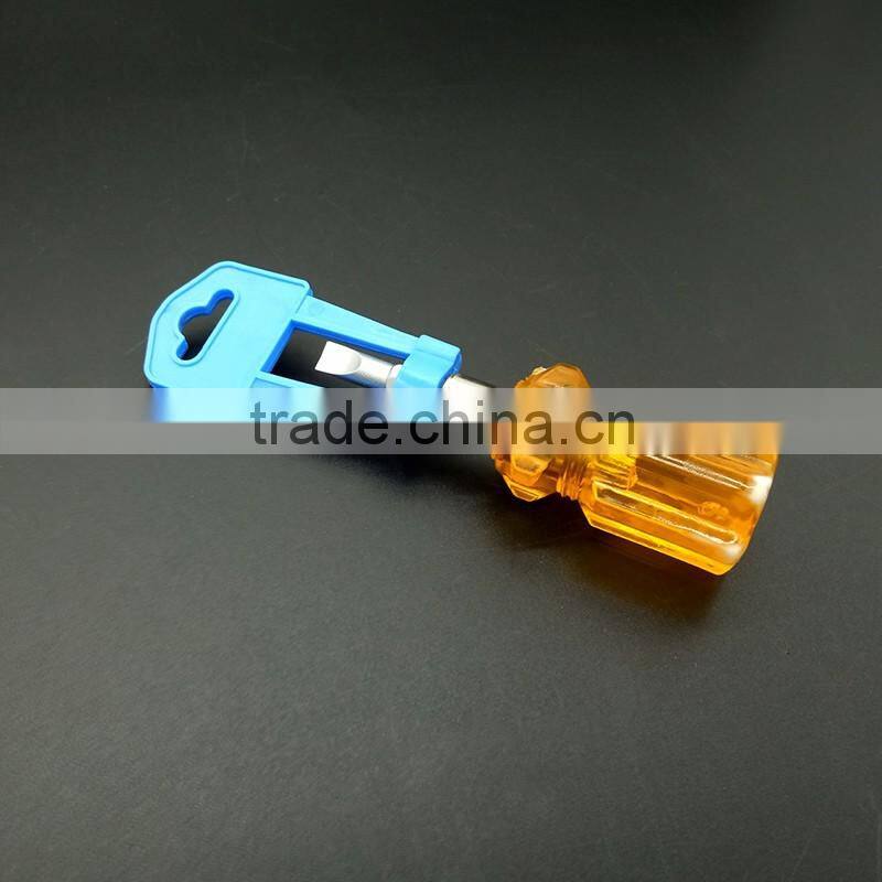 mini chrome two-way scrivewdriver