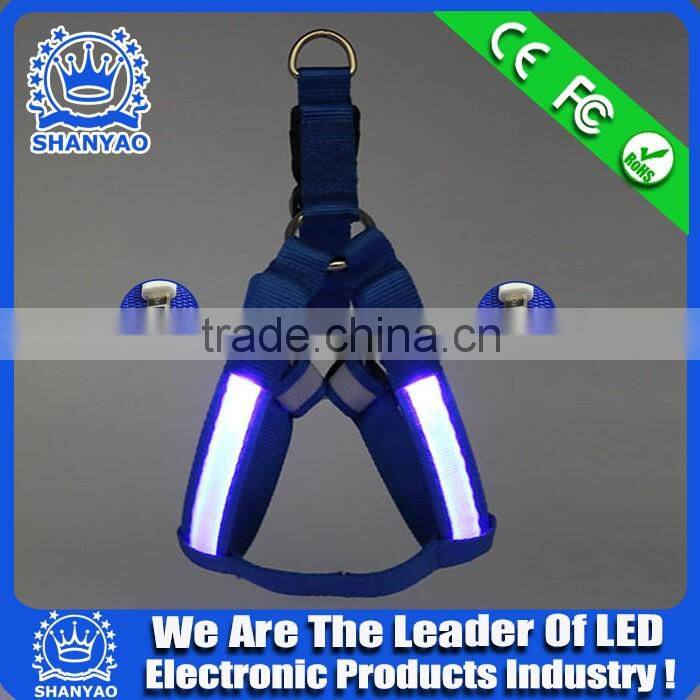 Hot Selling USB Rechargeable LED Dog Harness
