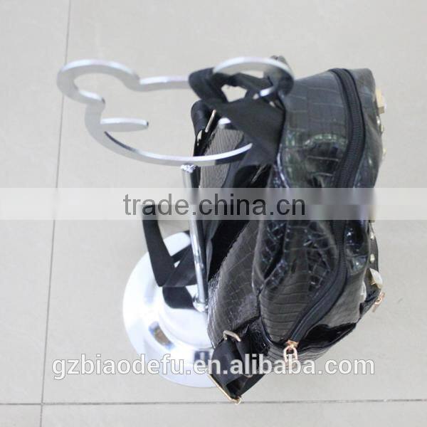 New Product!Metal Cute Bear Handbag Hanging Rack,Lovely Handbag Display Rack