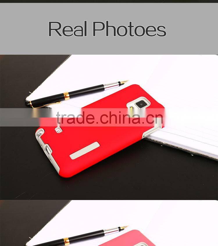 LZB New arrival Dual layer pro case for samsung galaxy note 4,for samsung galaxy note 4 case