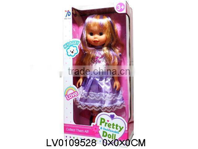 New design Plastic Doll toy for kids with light