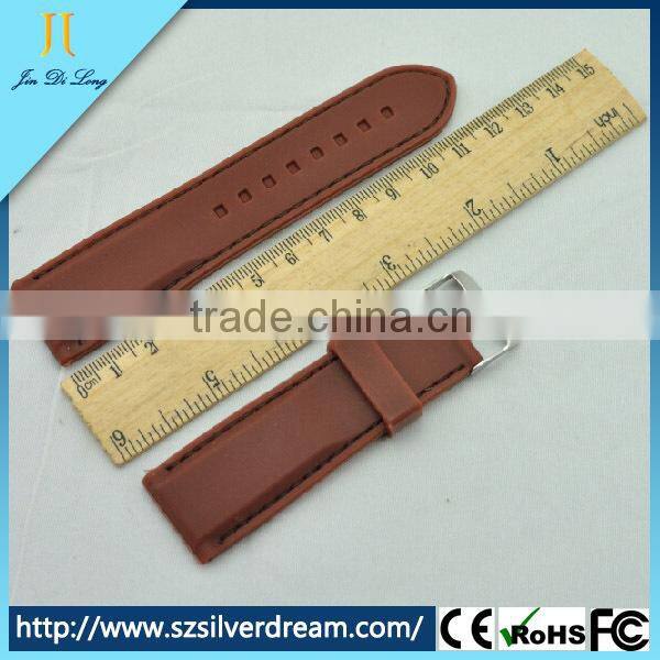 2015 Popular elegant gift watch OEM factory promotion silicon strap watch