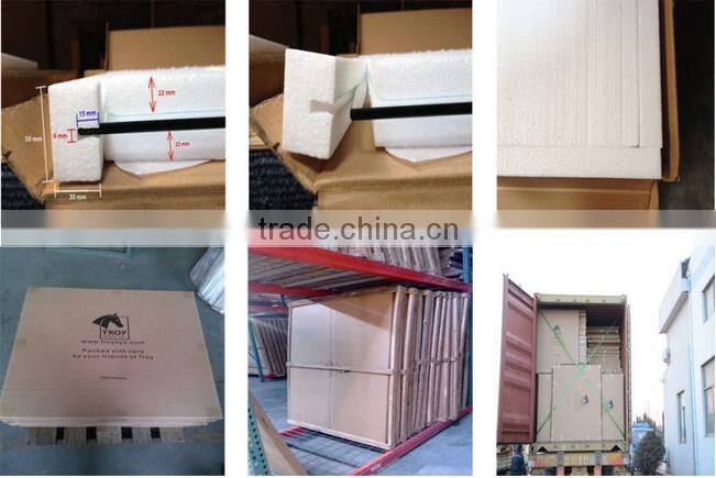 Dining table used the Round shape tempered top glass,tempered round glass