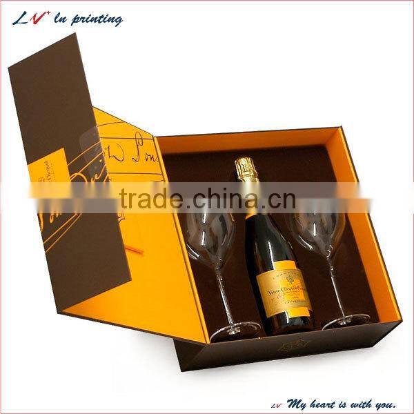 high quality whisky gift box, wine cardboard box, whisky bottles packaging box manufacturer