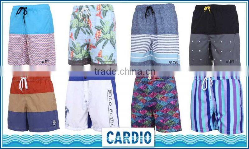 multicolor sublimation boardshort 2016 summer fashion swim shorts high peformance beachwear