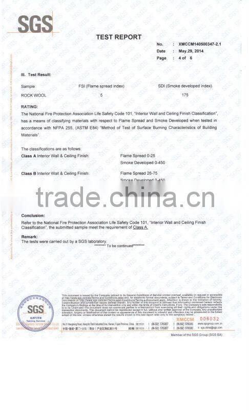 Glass wool construction project