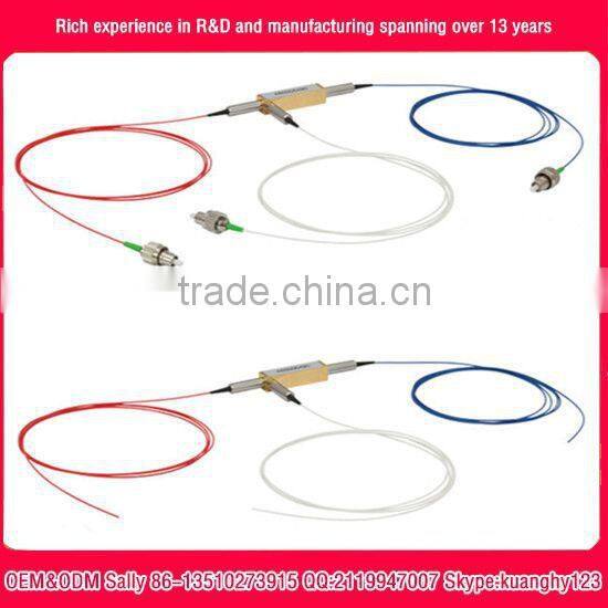 1X2 1550nm Polarization Maintaining Optical Circulator fiber optical circulator OEM factory