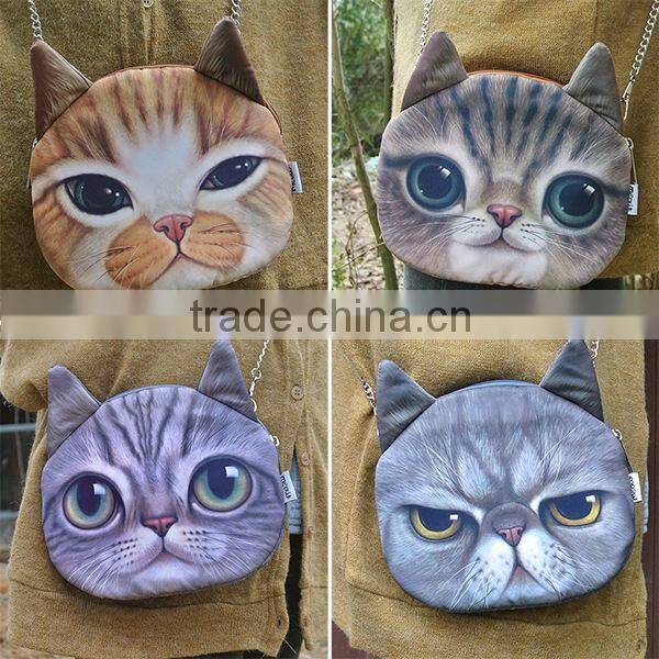 2014 Hot Sales Lovely Ladies Cathead Shoulder Bag Wholesale ZTSHB-0001