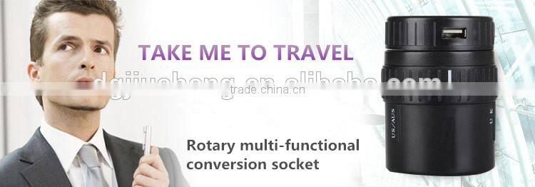 EU To US Plug Adapter AU To US Universal AC Travel Power Adapter Converter Outlet