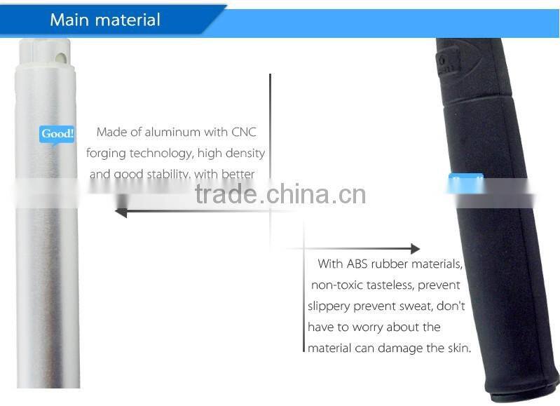 cell phone aluminum handheld flexible IOS android selfie stick