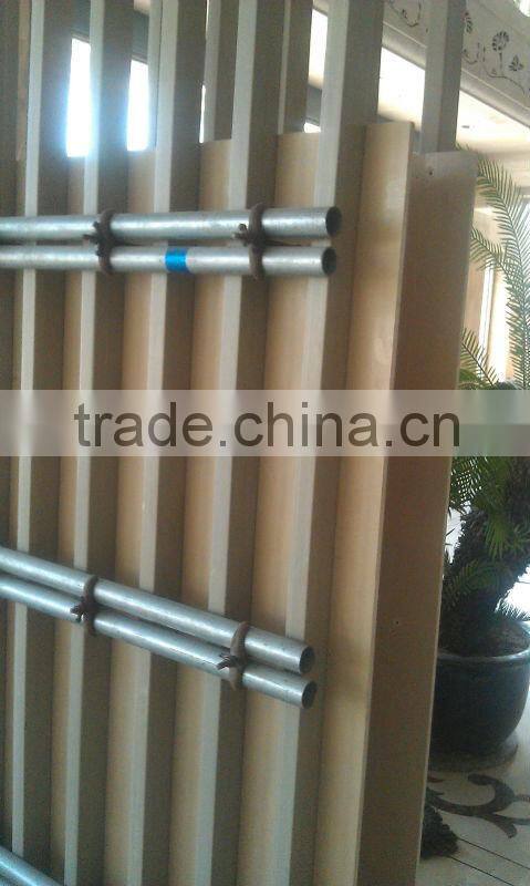 solid and hollow Concrete WPC construction slat