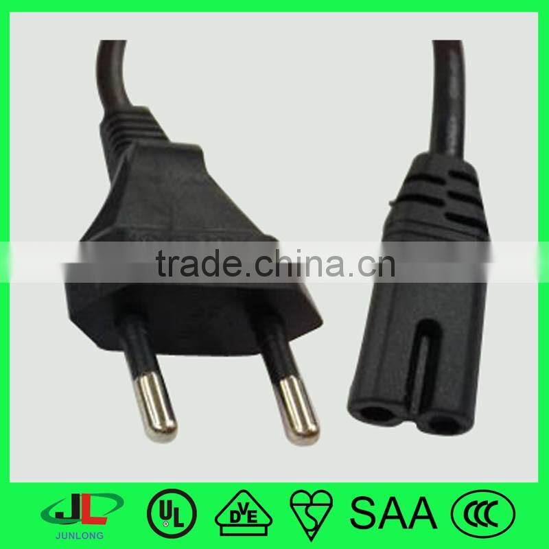 Electric Power Source and VDE BSI Certification Europe BS electrical plug ac power cord cable with IEC C13 connector