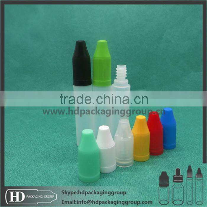 Good quality chinese supplier plastic eliquid bottle glass dropper