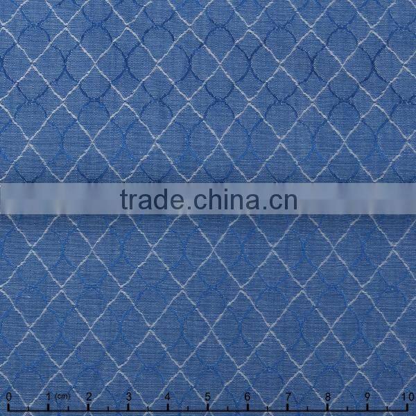 James new developed fashion jacquard regular soft shirting fabrics