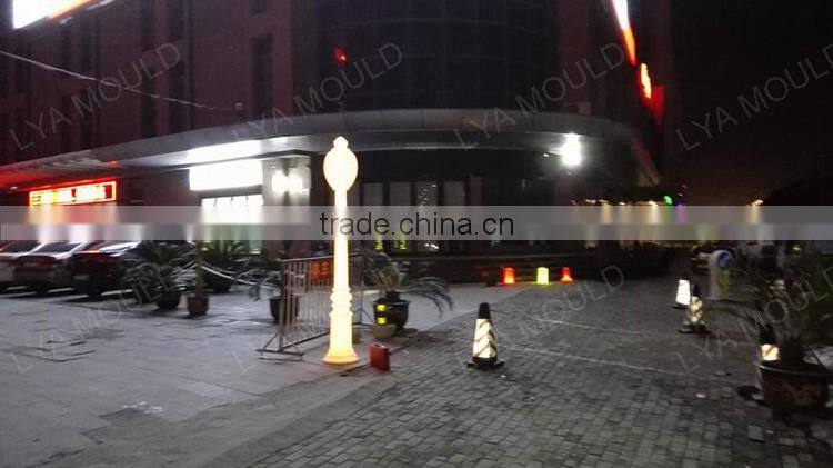 Low investment easy operation solar street lights pole design