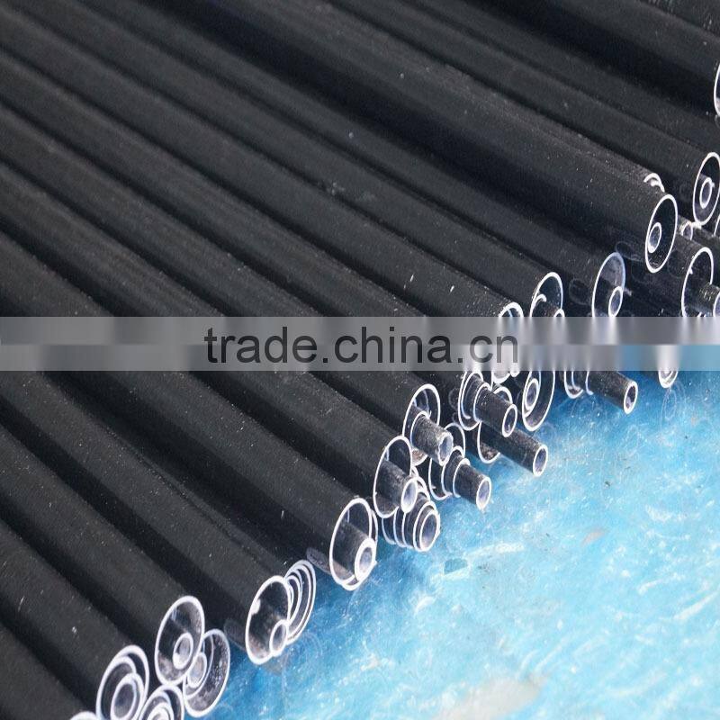 Telescopic carbon fiber tubes and poles