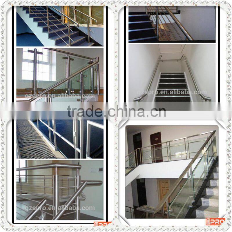 Outdoor stainless steel railing, stainless steel balcony railing designs