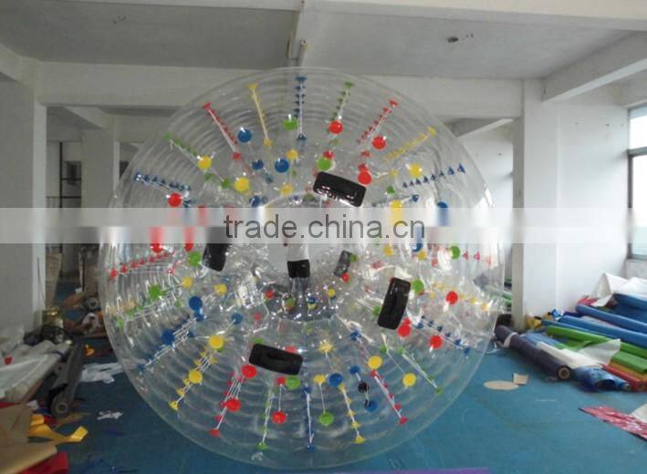2014 POP inflatable water roller for water play equipments