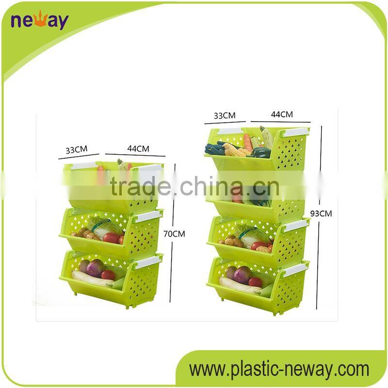 Home storage multipurpose stocked plastic box storage