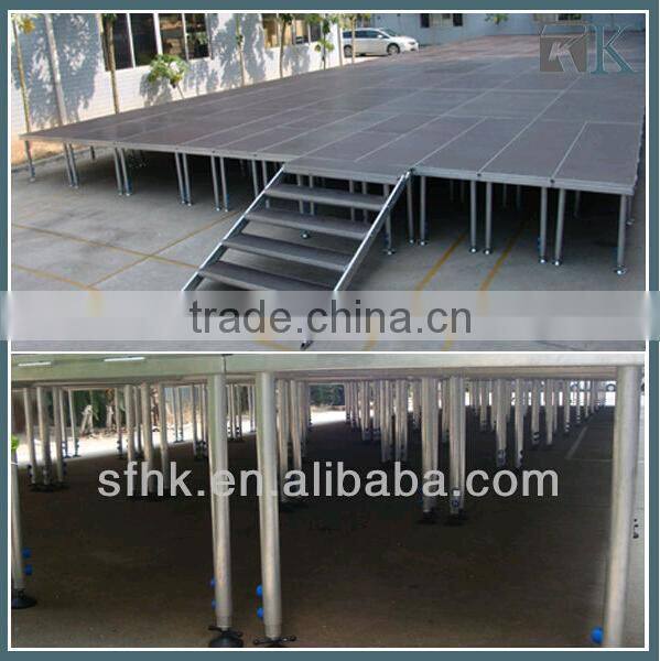 RK portable stage stairs/portable stage prices