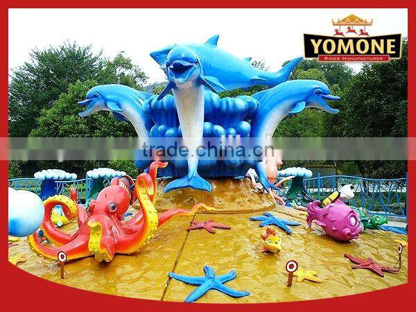 New products Water park swing dolphin rides for children game used water park for sale