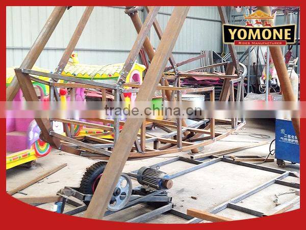 Amusement viking boat rides with led lights, pirate ship playground equipment for sale