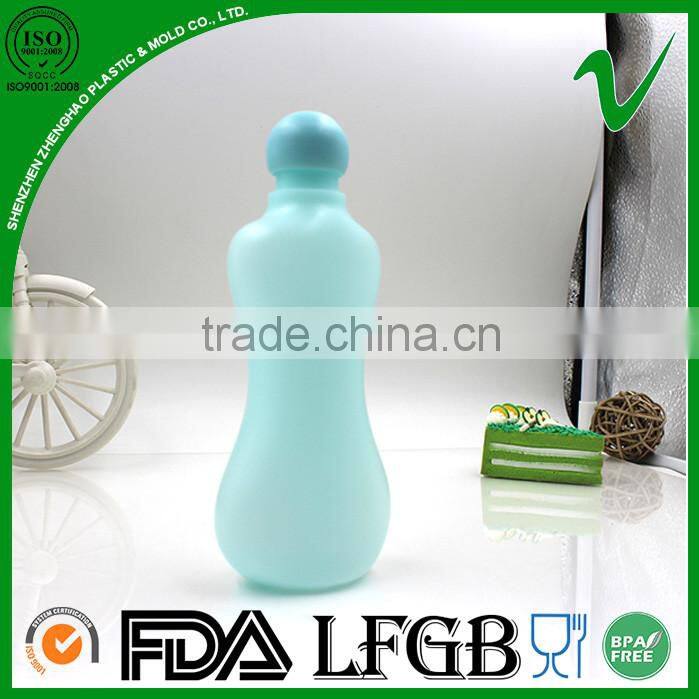 HDPE wholesale disposable flat baby bottle for lotion packaging